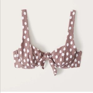 Abercrombie & Fitch underwire swim top
